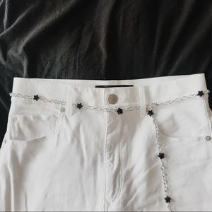 black star chain belt